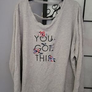 Active Lane Bryant Long Sleeve Top Plus Size